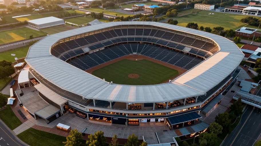 LUXURY BASEBALL - Aerial View