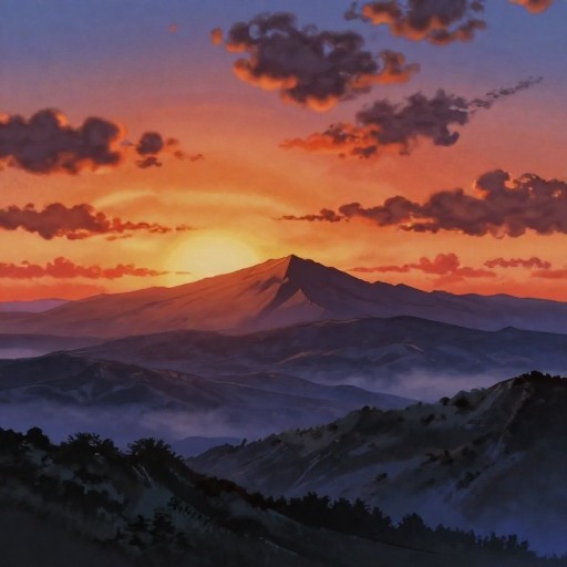 MOUNTAIN LANDSCAPE - Classic 90s