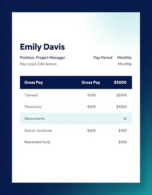 MONTHLY MANAGER - Corporate Modern