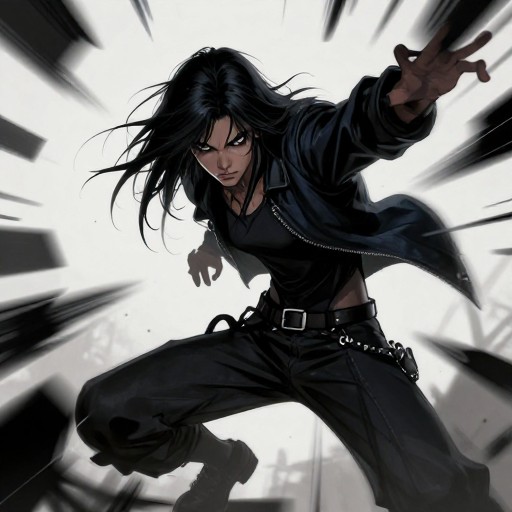 MYSTERIOUS OUTSIDER - Dramatic Pose