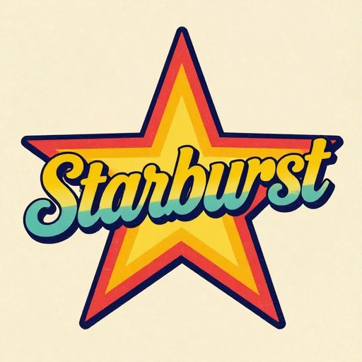 STARBURST POP - Vintage Rock