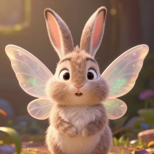 FLUFFY RABBIT - 3D Pixar