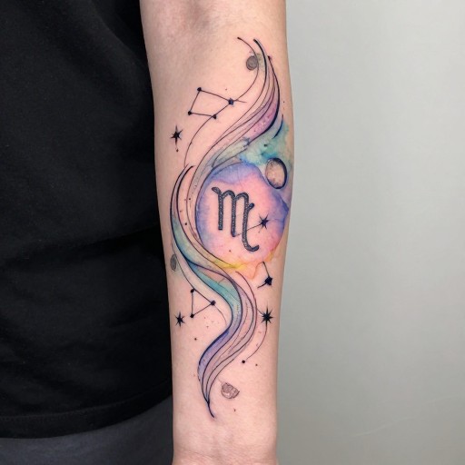 ABSTRACT FOREARM - Celestial