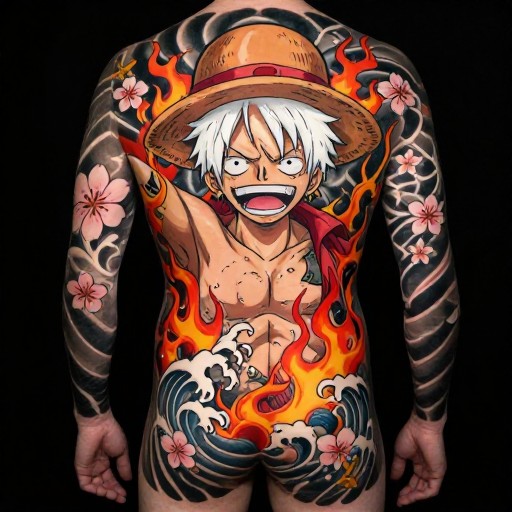 LUFFY GEAR 5 - Irezumi
