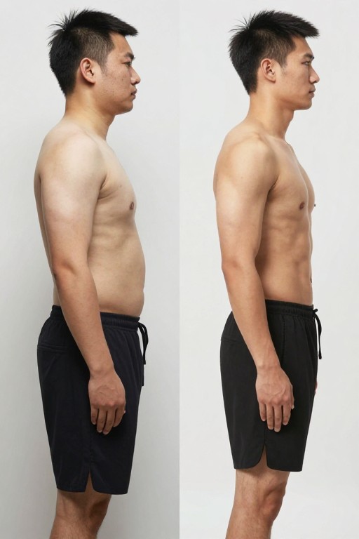 TRANSFORMATION - Athletic Build