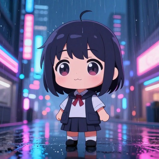 FUTURISTIC CITY - Chibi Cute