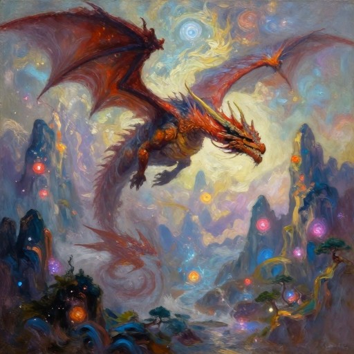 DRAGON REALM - Painterly