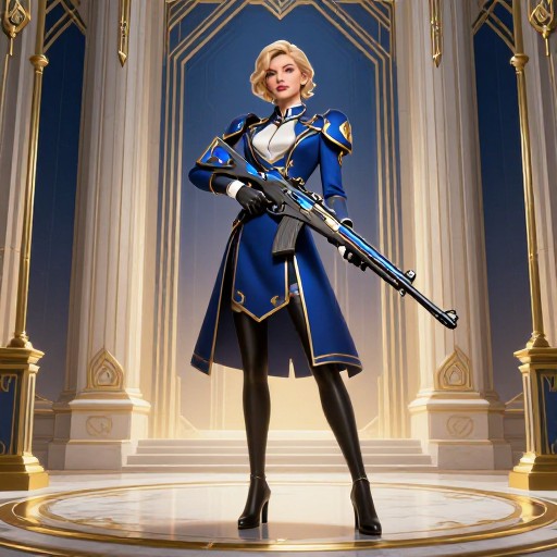 CAITLYN POSTER - Piltover Elite