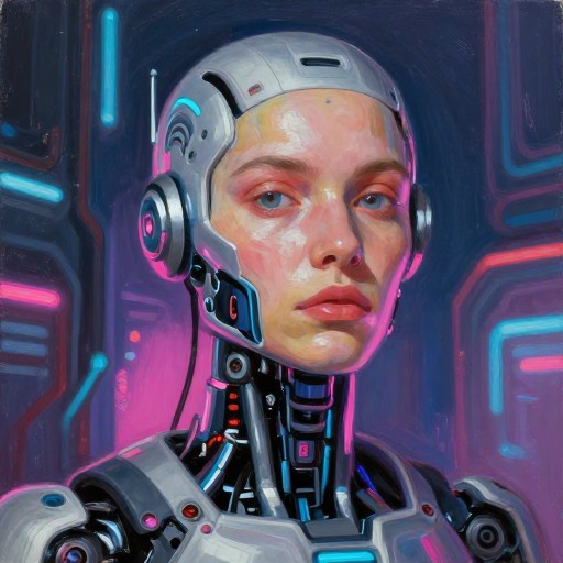 FUTURISTIC CYBORG - Artistic