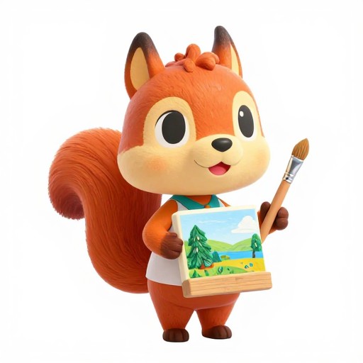 CREATIVE SQUIRREL - Portrait Card