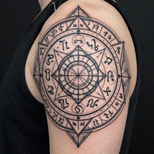 GEOMETRIC SHOULDER - Geometric