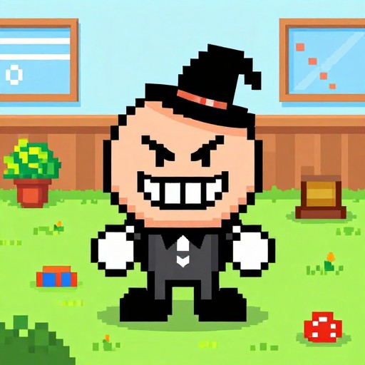 PRANKSTER BALDI - Pixel Art