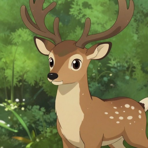 FOREST DEER - Anime