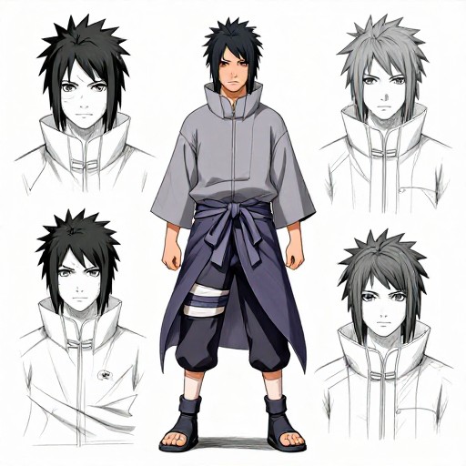 UCHIHA PRODIGY - Concept Art