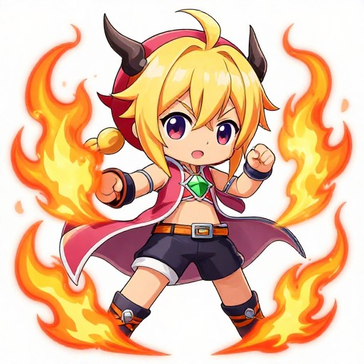 ARIA FLAME - Chibi Mode