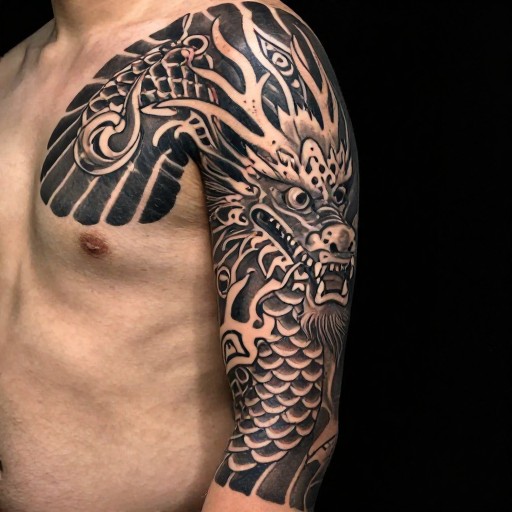 DRAGON WRAP - Tribal