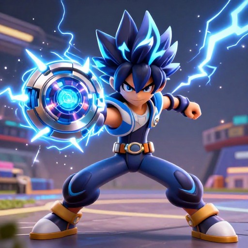 THUNDER STRIKER - 3D Render