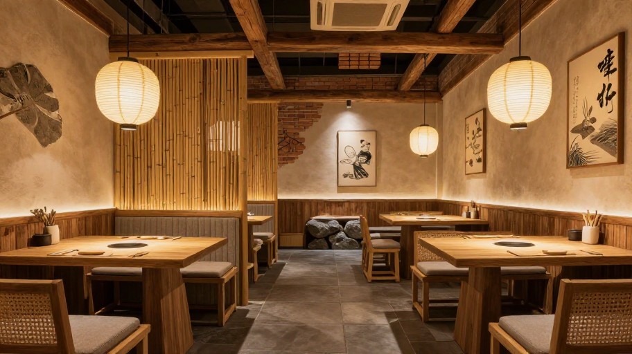 ASIAN FUSION - Rustic Warmth