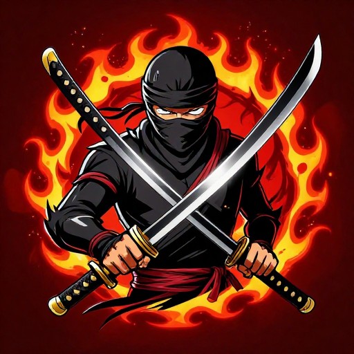 CRIMSON BLADES - Anime Badge