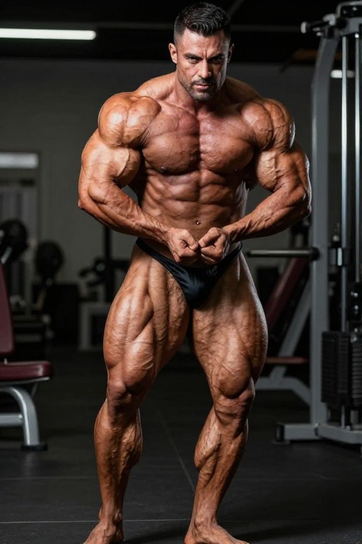 BULKED PHYSIQUE - Fitness Model
