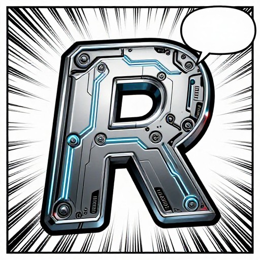 ROBOT R - Comic Panel