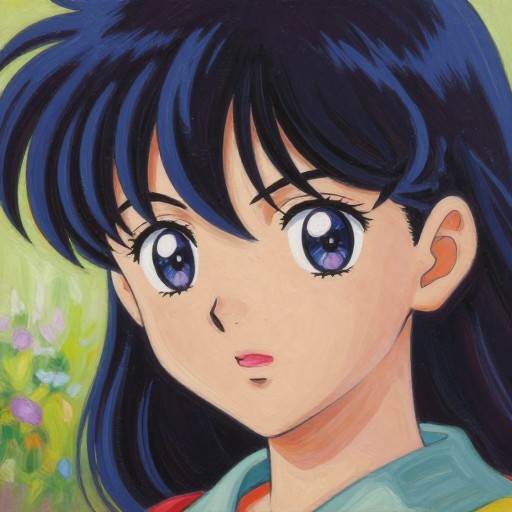 ANIME CHARACTER - Artistic Paint