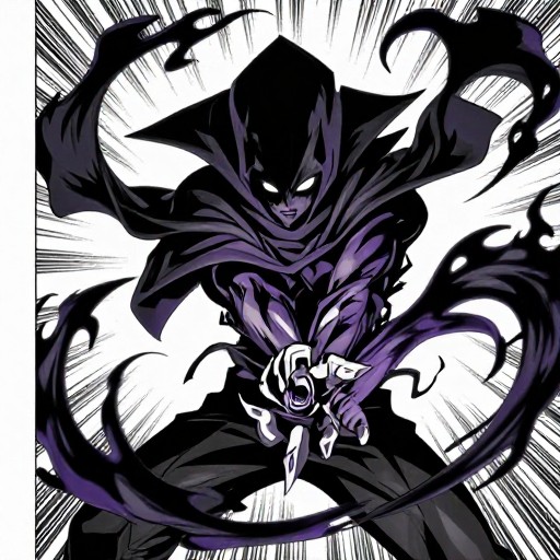 SHADOW REAPER - Manga Panel