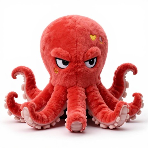 CRANKY OCTOPUS - Plushie