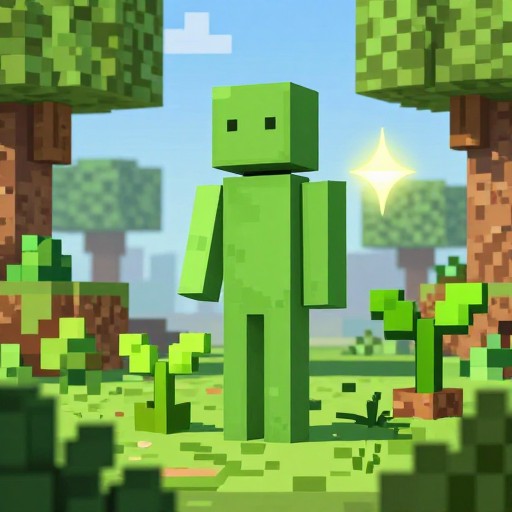 GREEN NATURE - Minecraft Style