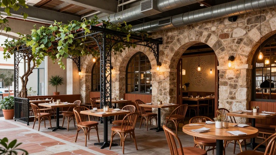 MEDITERRANEAN TERRACE - Industrial Chic