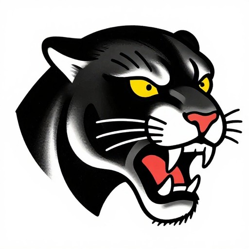 PANTHER HEAD - Bold & Heavy