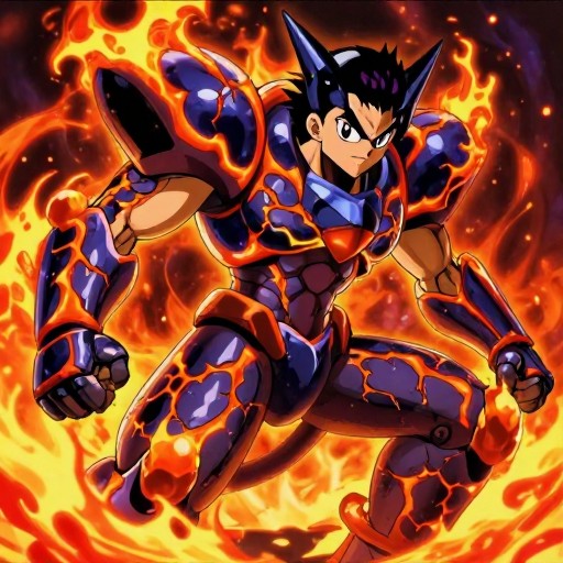 MAGMA BEAST - Anime Style