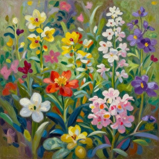 FLORAL BLOOM - Painterly