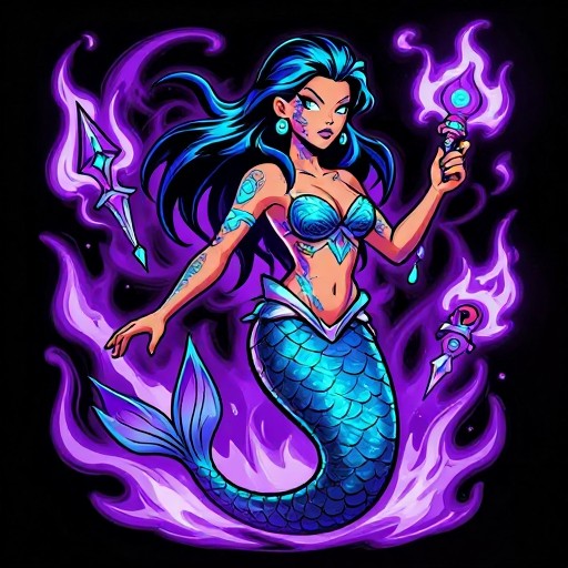 SIREN MAYA - Cell Shaded