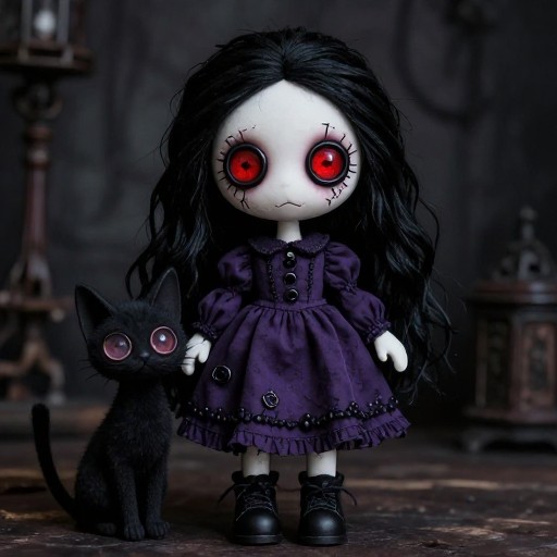 SPOOKY GOTHIC - Button Eyed