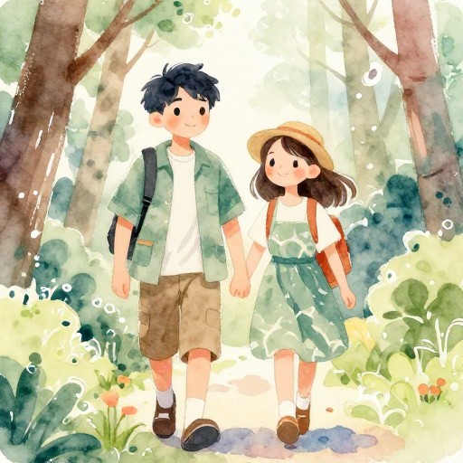 CARTOON ADVENTURE - Watercolor Dream