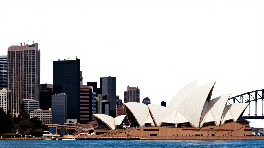 COLORFUL SYDNEY - Classic Line Art