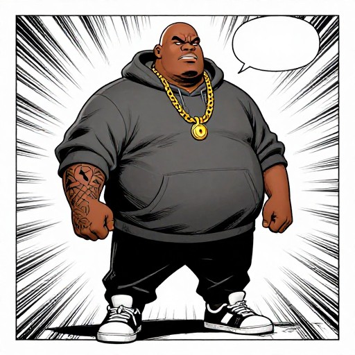 BIG MIKE - Comic Panel