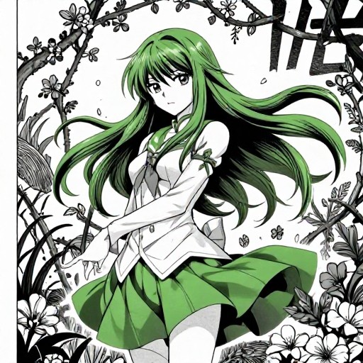 NATURE GUARDIAN - Manga Panel