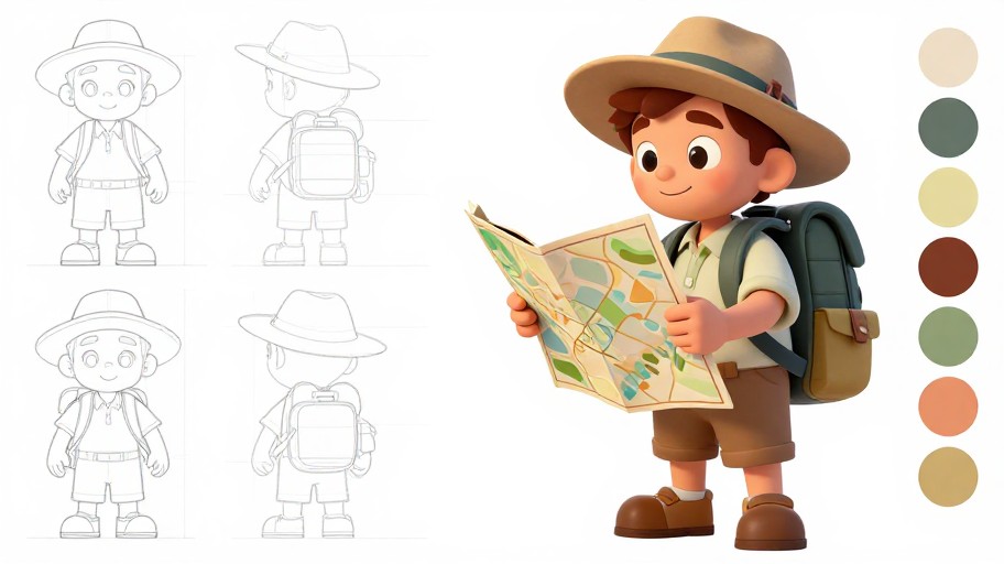 TIMMY EXPLORER - Animation Ready