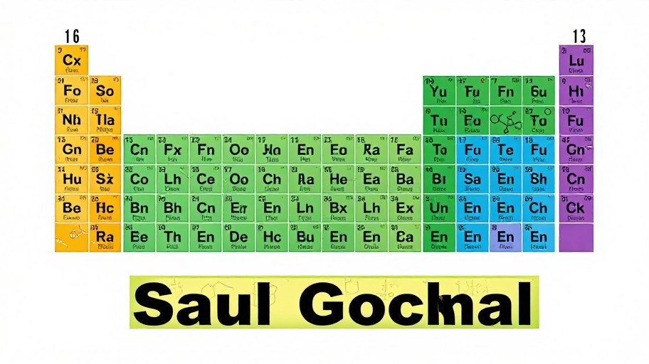 SAUL GOODMAN - Periodic Table