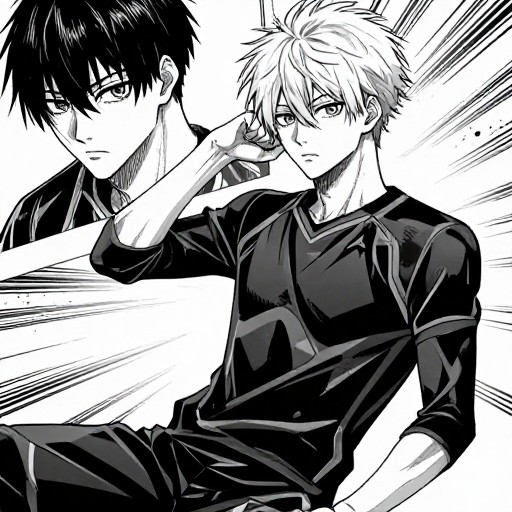 NATURAL TALENT - Manga Panel