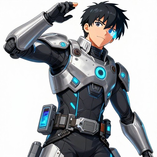 FUTURISTIC EXPLORER - Anime Style