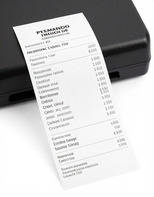 RECEIPT SCAN - Enhanced Clarity