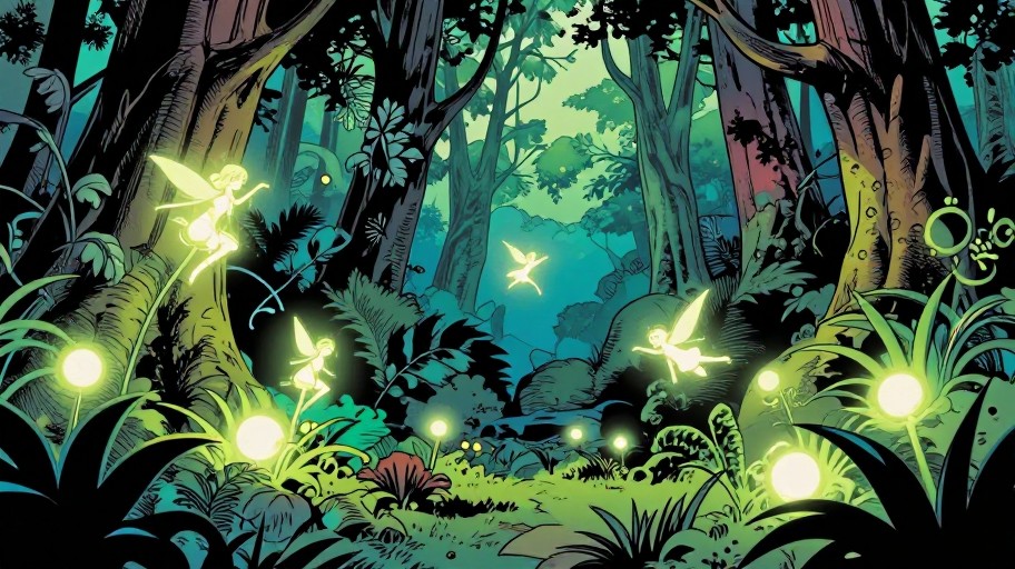 MAGICAL FOREST - Comic Book