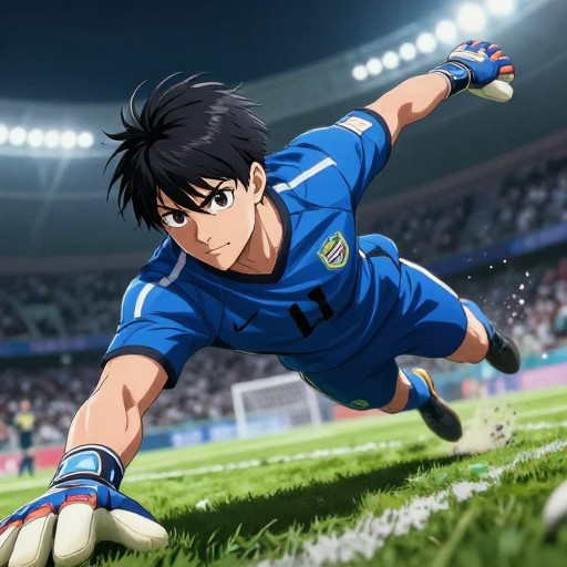 AGILE GOALKEEPER - Action Shot