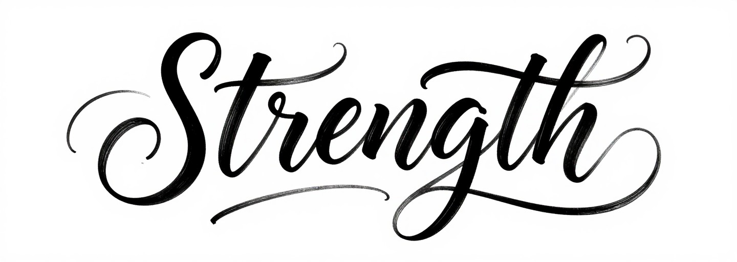 STRENGTH - Chicano Cursive