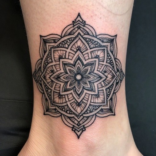 GEOMETRIC ANKLE - Ornamental