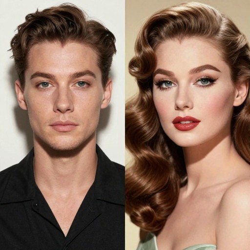 GLAMOUR SHOT - Vintage Portrait