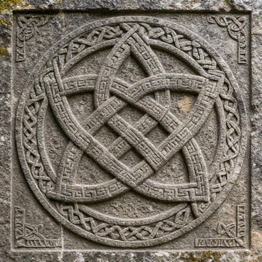 TRINITY KNOT - Stone Carving